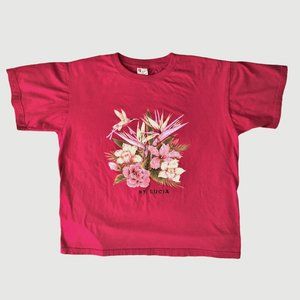 Pink Caribbean Dream Vintage Graphic Tee